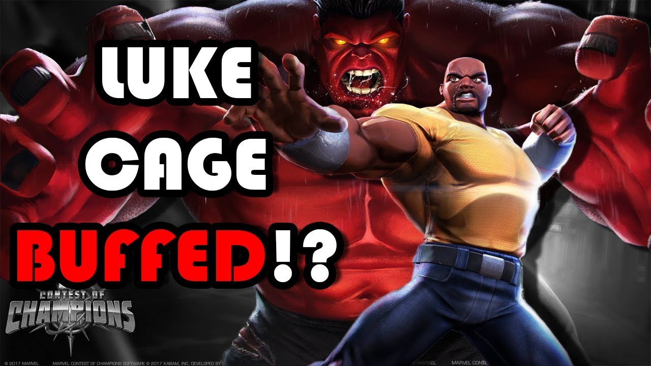 NEW MCOC BETA? Luke Cage & Red Hulk Buffs? | Marvel Contest of Champions
