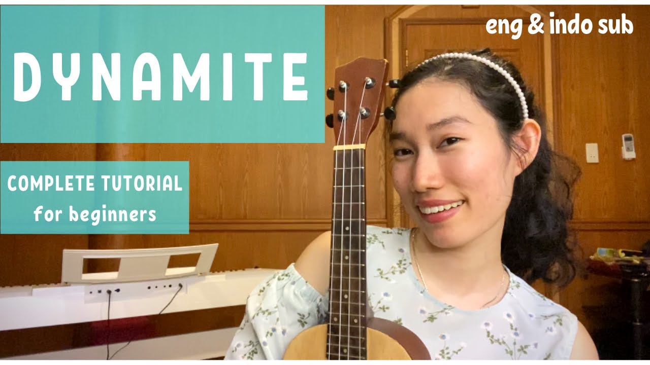 BTS (방탄소년단) - Dynamite (UKULELE TUTORIAL) by Chairia Tandias