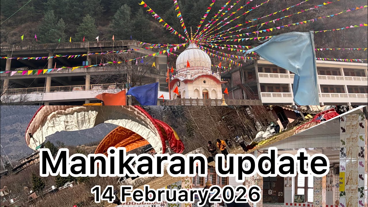 Paragliding|| full update Manikaran||#manali #snow #ataltunnel #solangvalley 