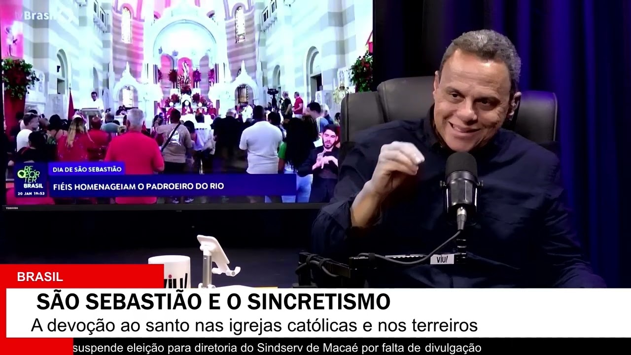 DIA DE SÃO SEBASTIÃO REÚNE FÉ, TRADIÇÃO E SINCRETISMO NO RIO