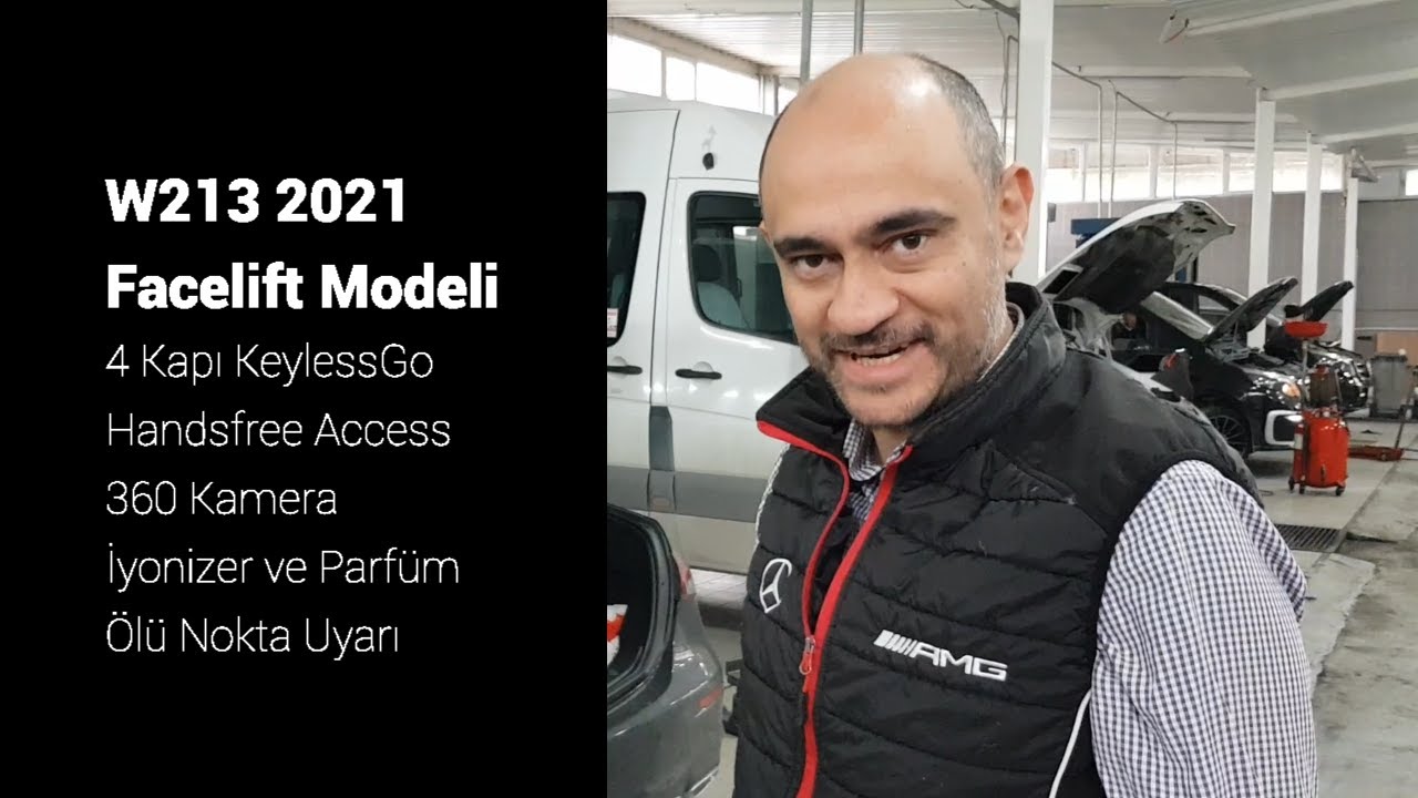 W213 Facelift 360 Kamera, Handfree Access, Ölü Nokta Asistanı, Parfüm Sistemi, KeylessGo