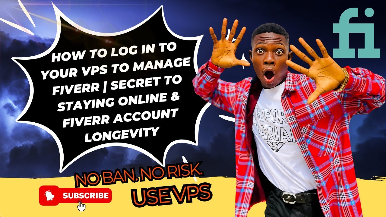 How to Log In to Your VPS to Manage Fiverr | Secret to Staying Online & Fiverr Account Longevity