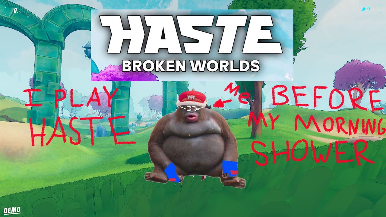 A BEGINNERS GUIDE TO HASTE(How to land perfectly and how to build and maintain speed)