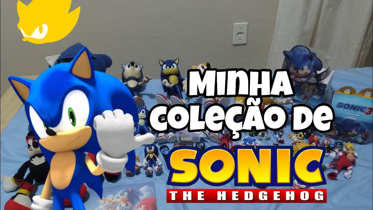 Minha coleção COMPLETA de Sonic!