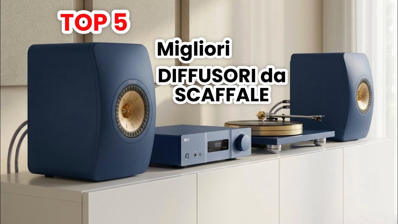 I 5 MIGLIORI DIFFUSORI HI-FI Da Non Perdere ⚡️⚡️⚡️