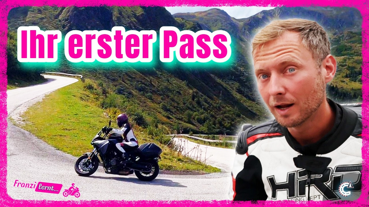 4 Tipps für Spitzkehren - Franzis erste Pässe mit dem Motorrad