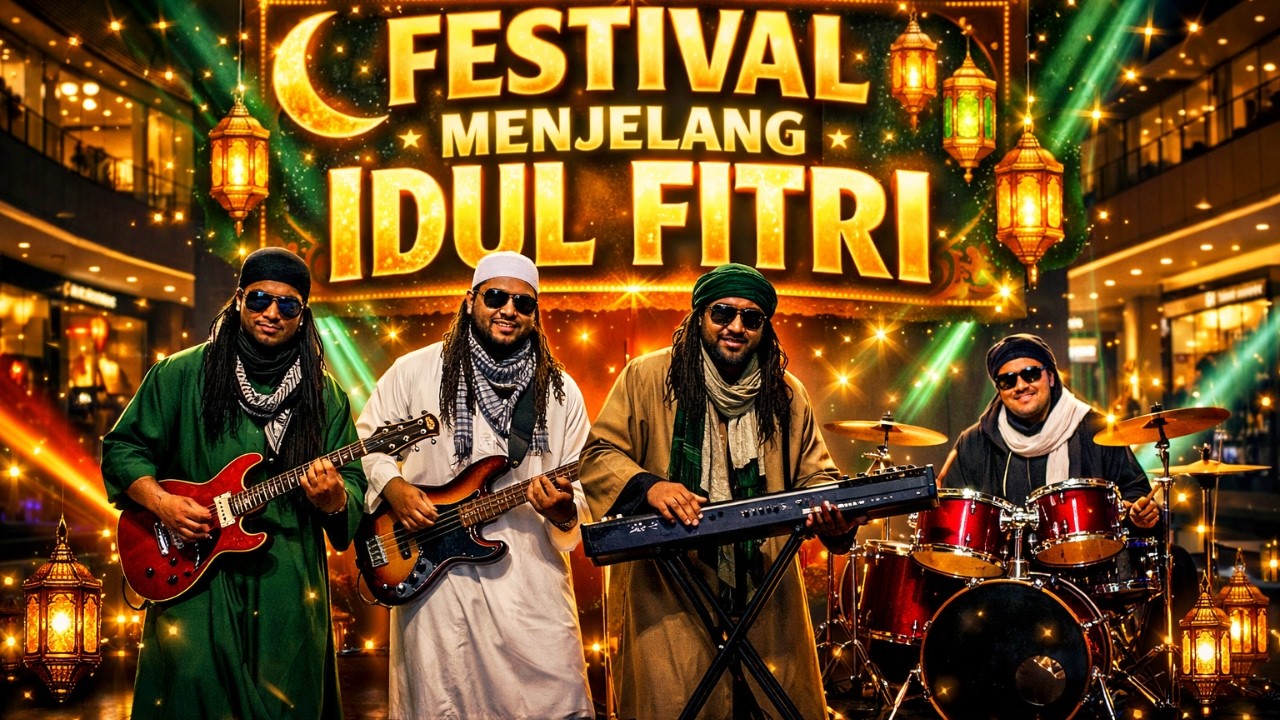 ALLAHUAKBAR! Sholawat Reggae Menyentuh Hati Menjelang Lebaran