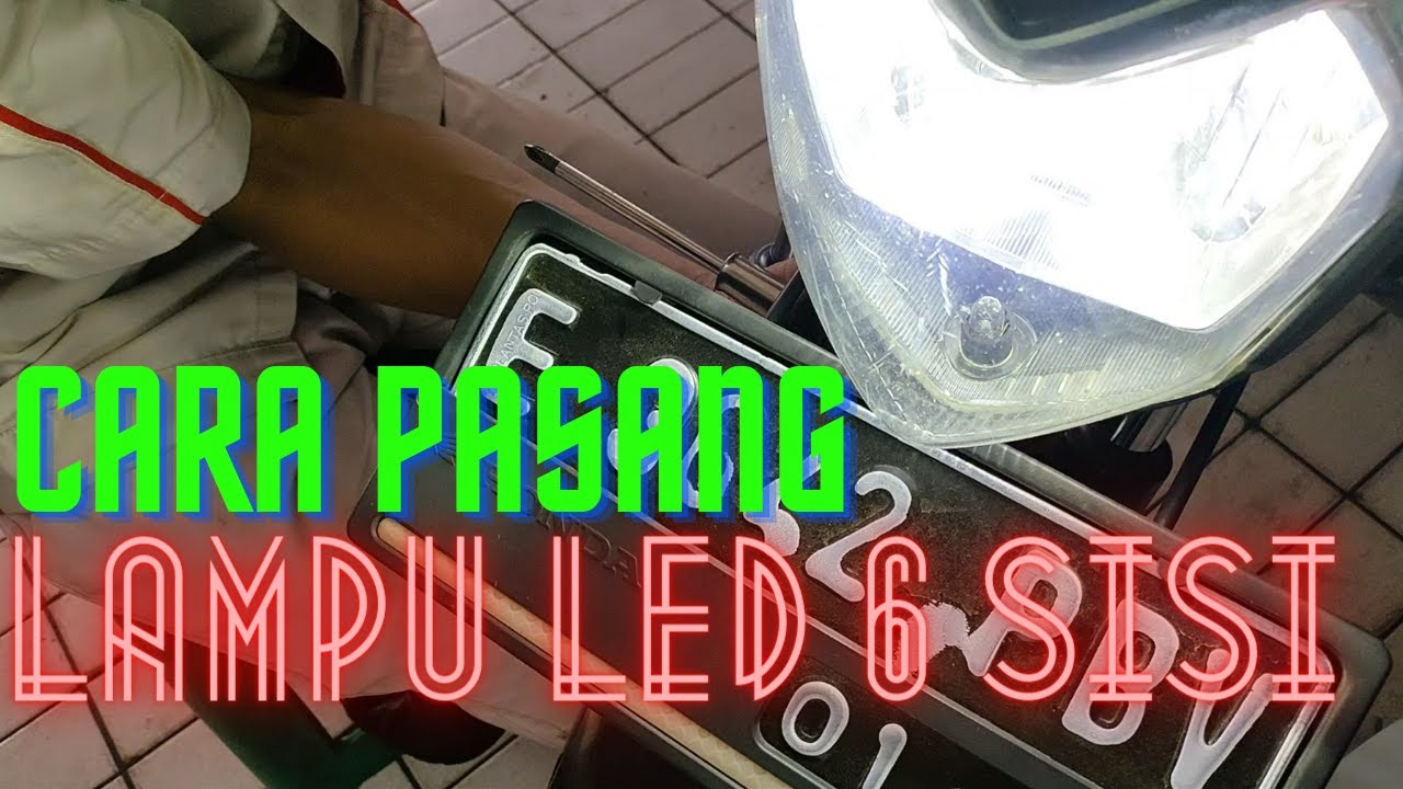 Cara Pasang Lampu LED 6 Sisi Philips Ayoto RTD