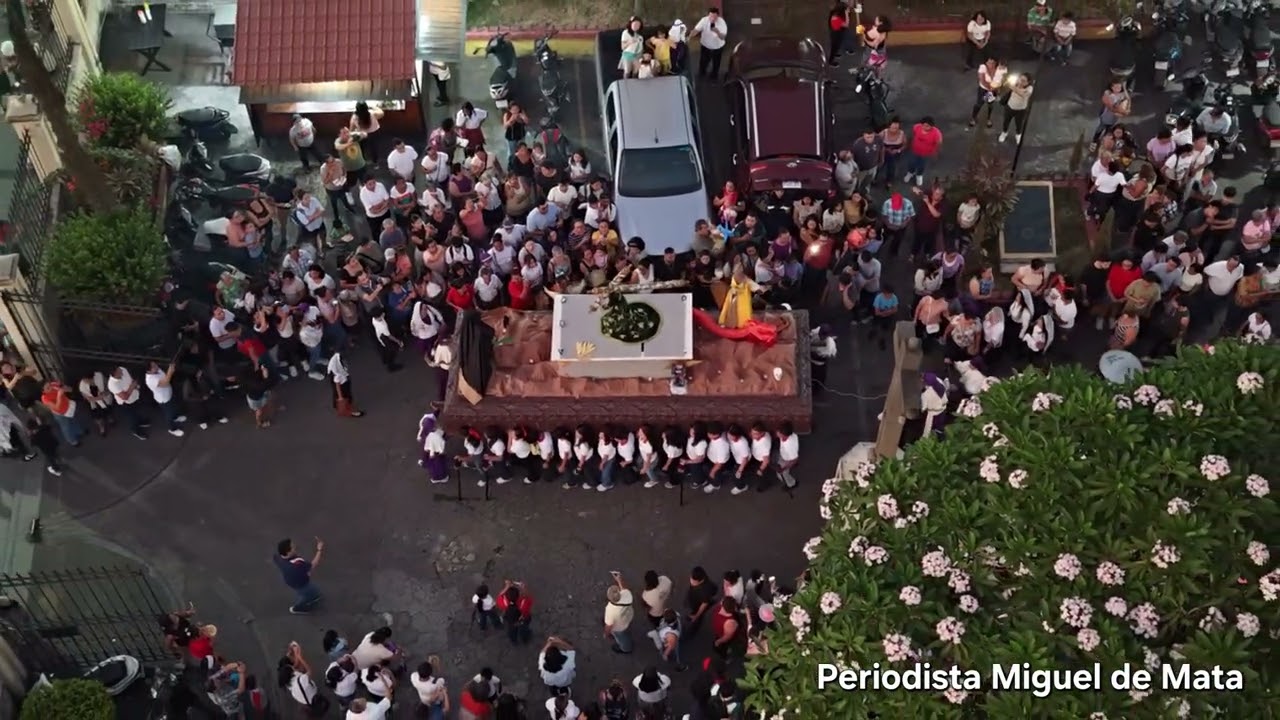 Primer viernes de Cuaresma 2026, salida de Jesús Nazareno de la Paz, parroquia de Santa Lucía Cotz.