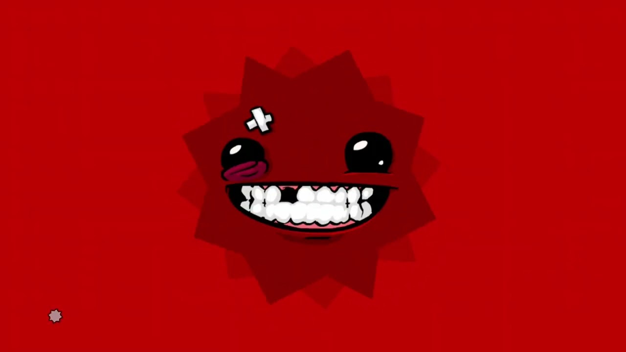 Super meat boy Xbox 360 game small playthrough 