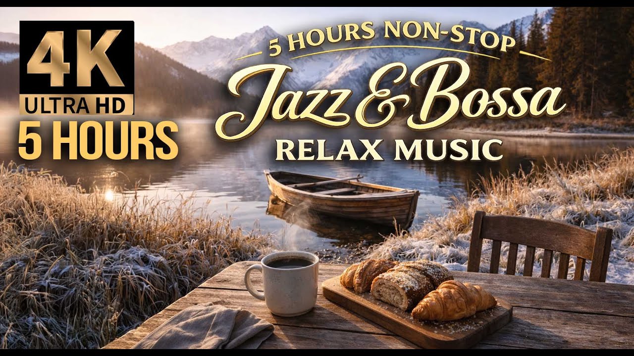 4K Smooth Morning Coffee Jazz Feel good Bossa Nova |  Chill Vibes 2026 朝のカフェ音楽｜ジャズ＆ボサノヴァ