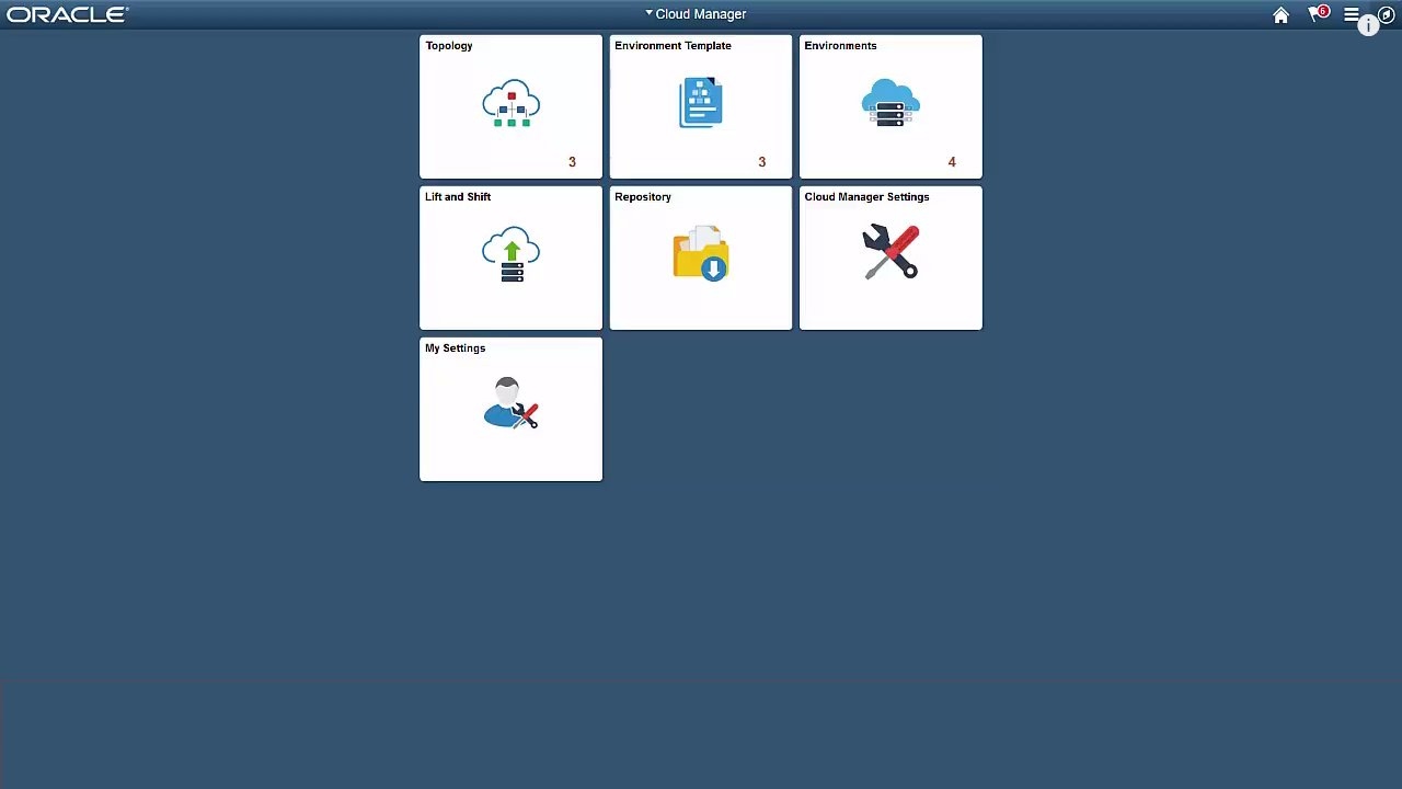 Менеджер облака PeopleSoft