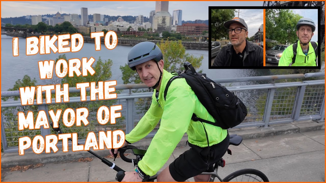 I Biked to Work With the Mayor of Portland
