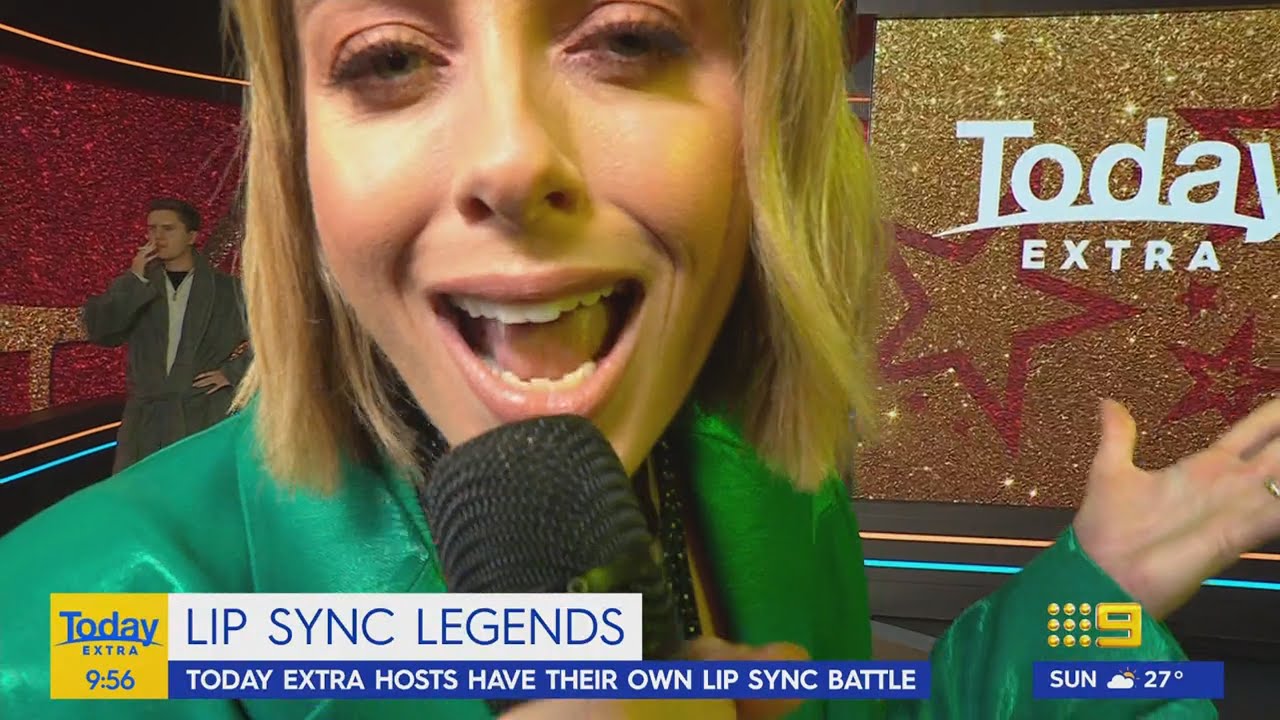 Today Extra hosts perform lip-sync battle - (23.06.2023)