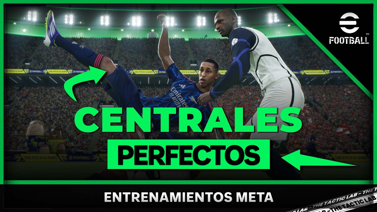 ¿Tus CENTRALES SON LENTOS? 🚨Te ENSEÑO a ENTRENARLOS en eFootball 2026🧤 (Consola + Mobile)
