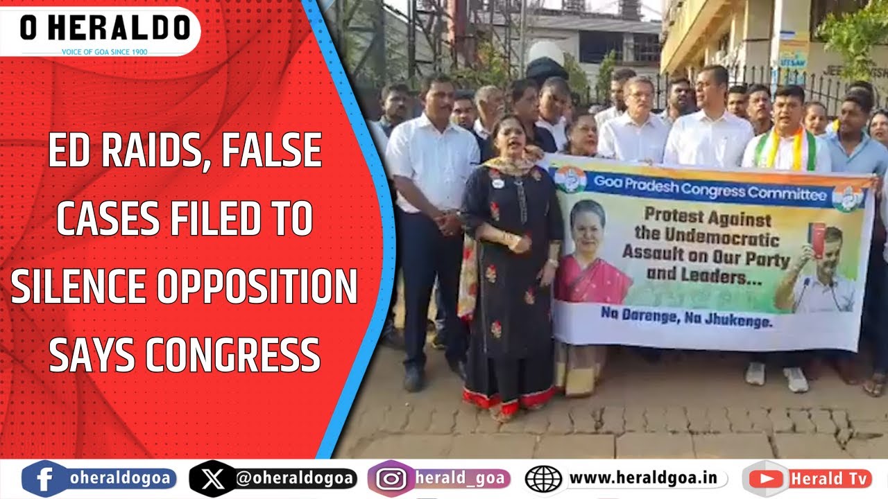 ED raids, false cases filed to silence Opposition says Congress
