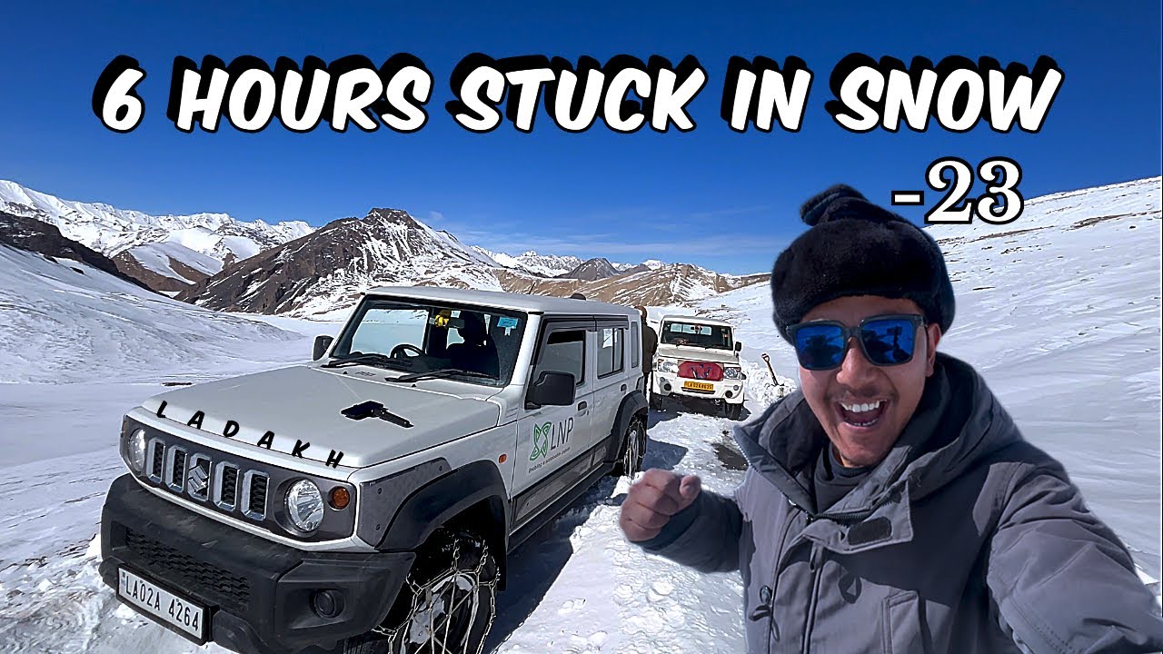 Winter Ladakh Road Trip Kharnak | February 2025