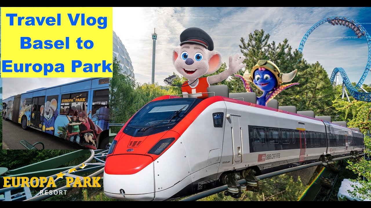 Europa Park Travel Vlog - Basel to Europa Park (London Heathrow flight)