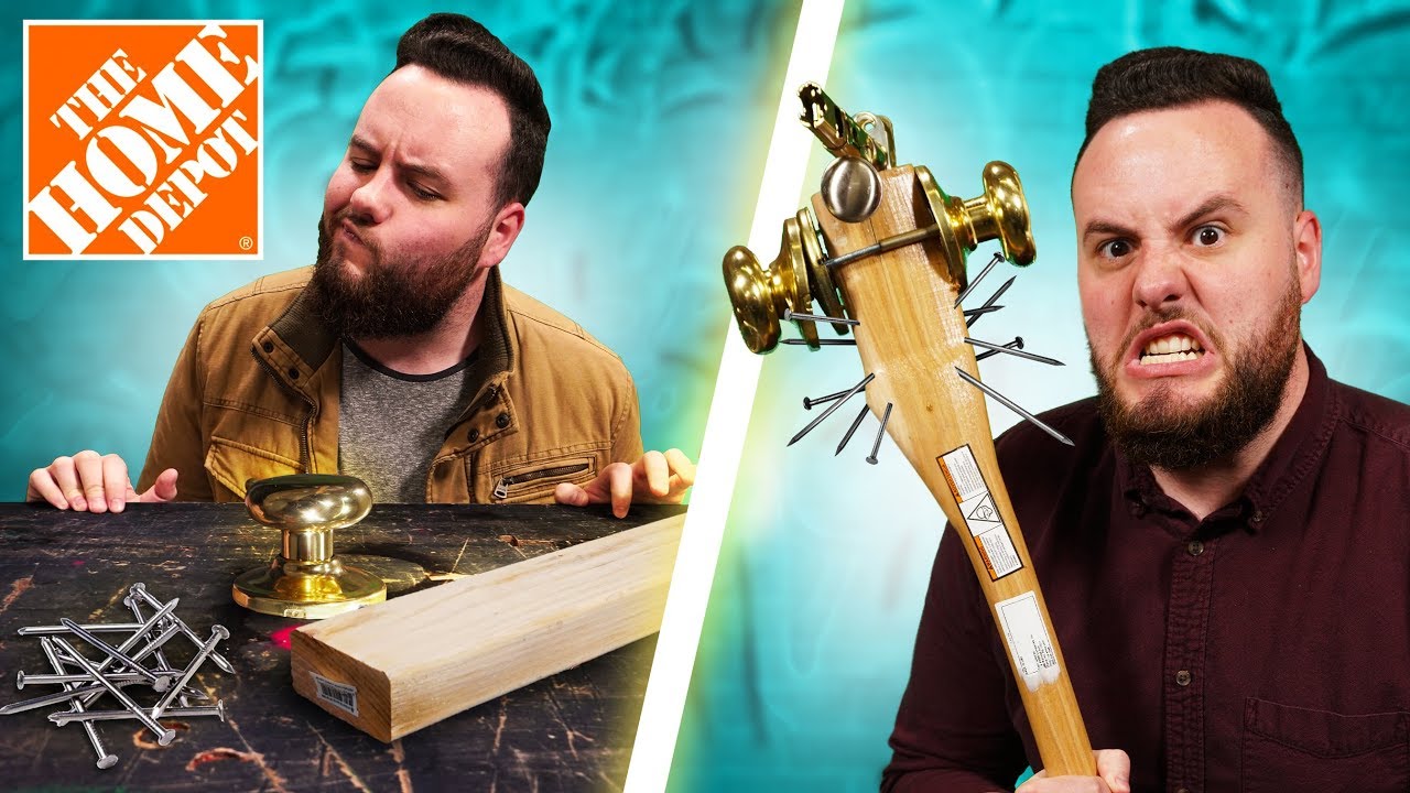 DIY Home Depot Weapon Challenge!