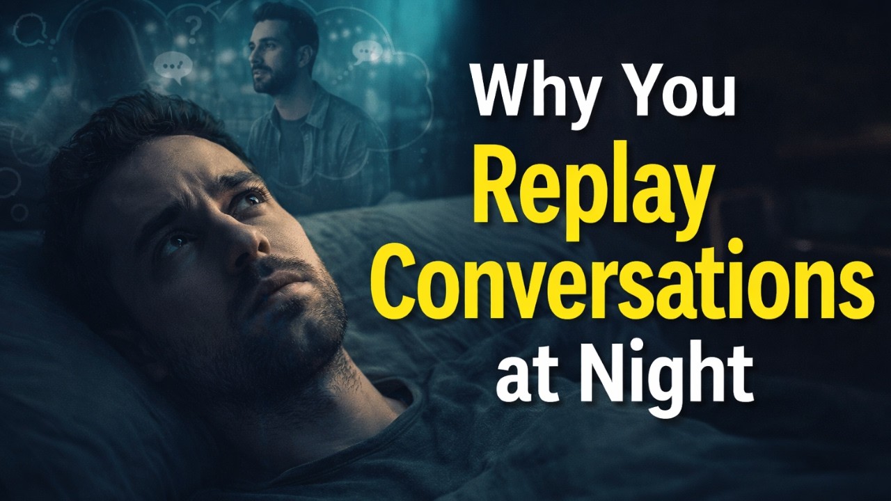 Why You Replay Conversations at Night (Your Brain Is Still Protecting You)