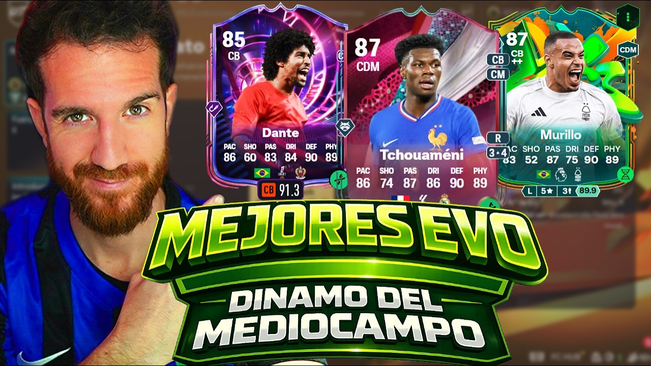 ¡OBLIGATORIA! MEJORES OPCIONES EVO: Dínamo del centro del campo en FC 26 ⭐Midfield Dynamo