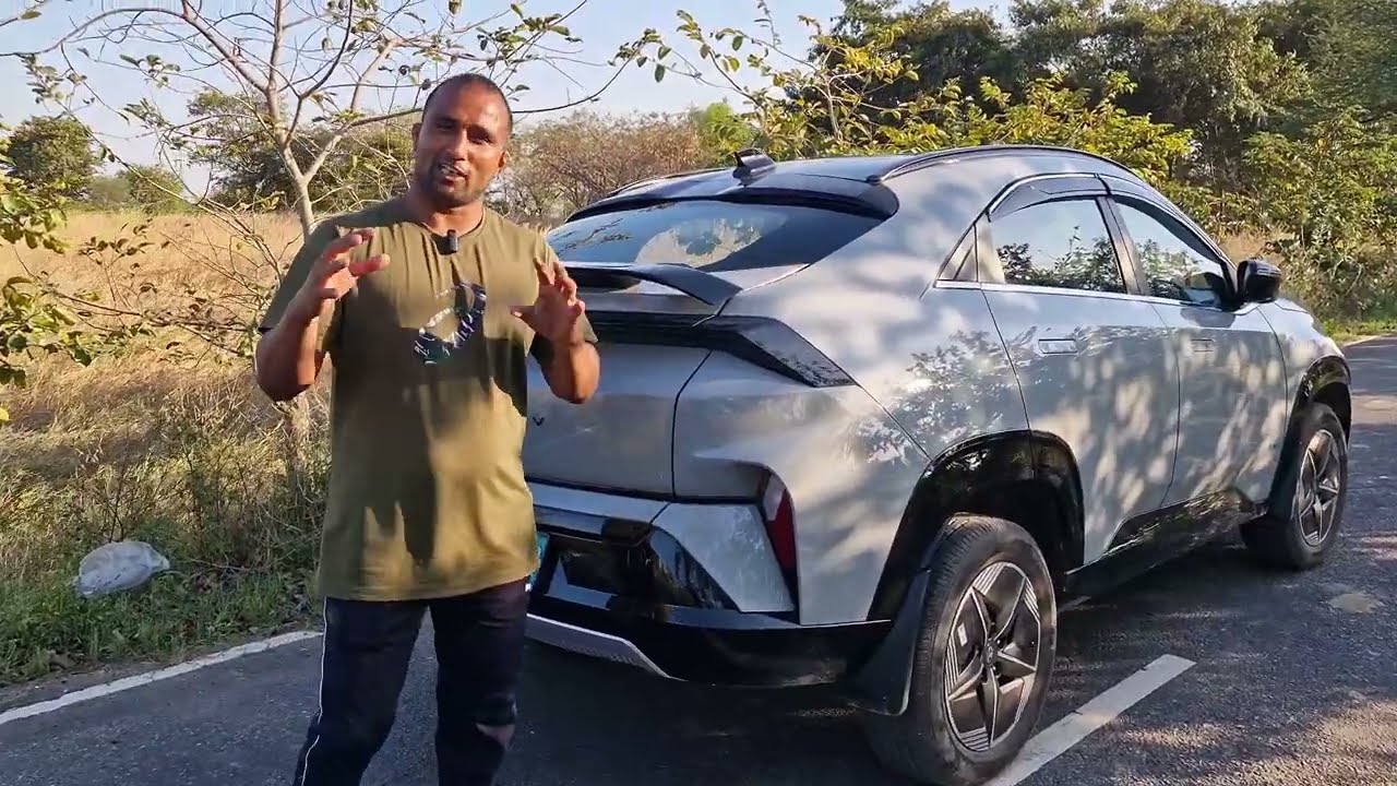 Sunder Sangwan ne aaj 20 lakh ki luxury car Tata Curvv ev ka  review Kiya aur oski test drive li