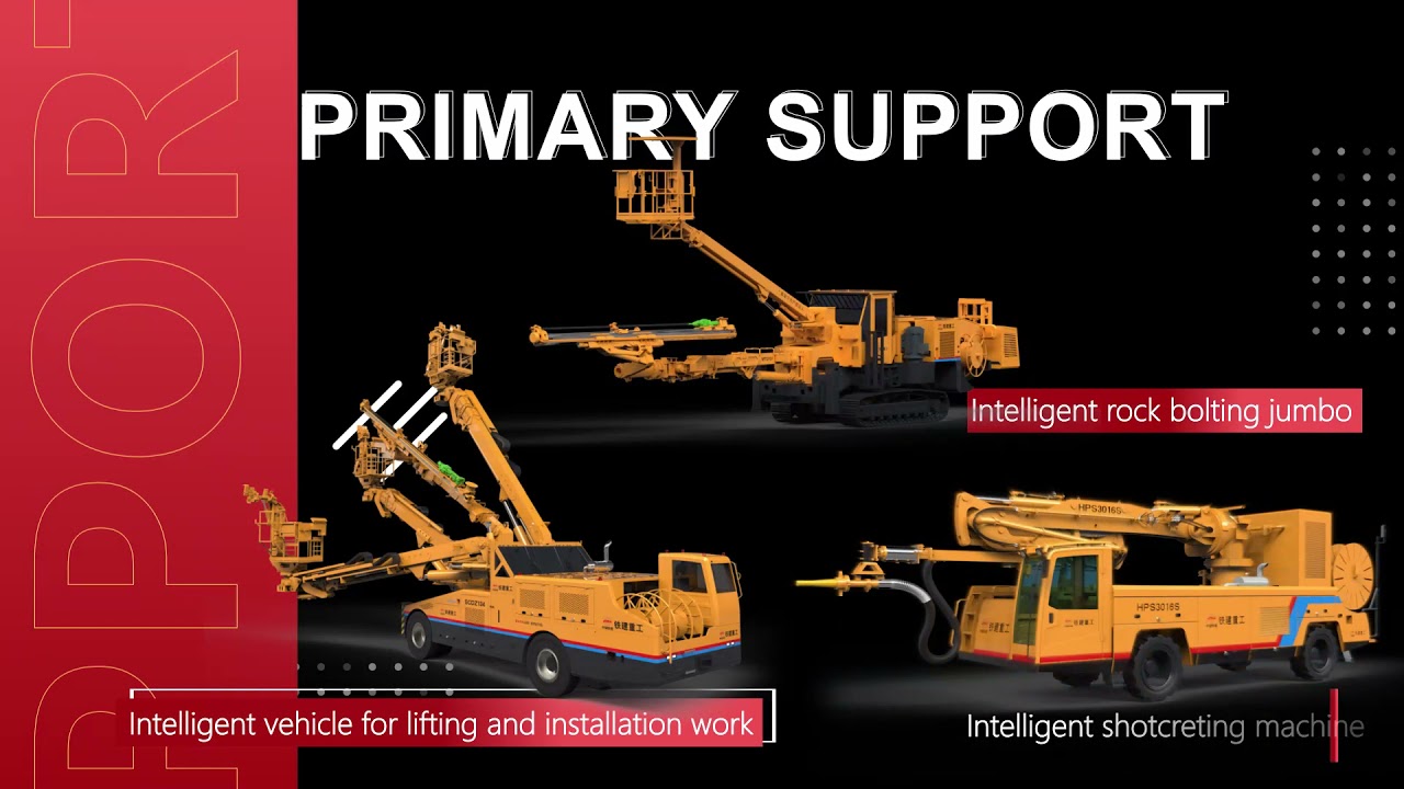CRCHI underground tunnel equipment