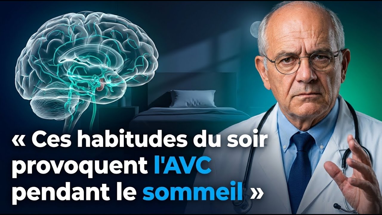 AVC nocturne : les habitudes du soir qui augmentent le risque pendant le sommeil