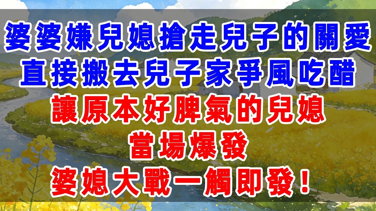 婆媳大作戰 01 | 偏心婆婆嫌兒媳搶走兒子的關愛，直接搬去兒子家爭風吃醋，，讓原本好脾氣的兒媳當場爆發，婆媳大戰一觸即發！#婆媳 #婆媳关系 #情感