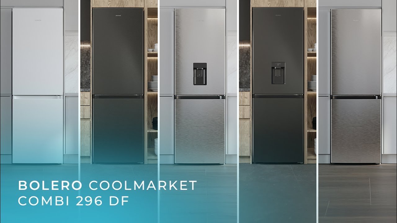 Gama frigoríficos combinados Bolero CoolMarket Combi 296 DF