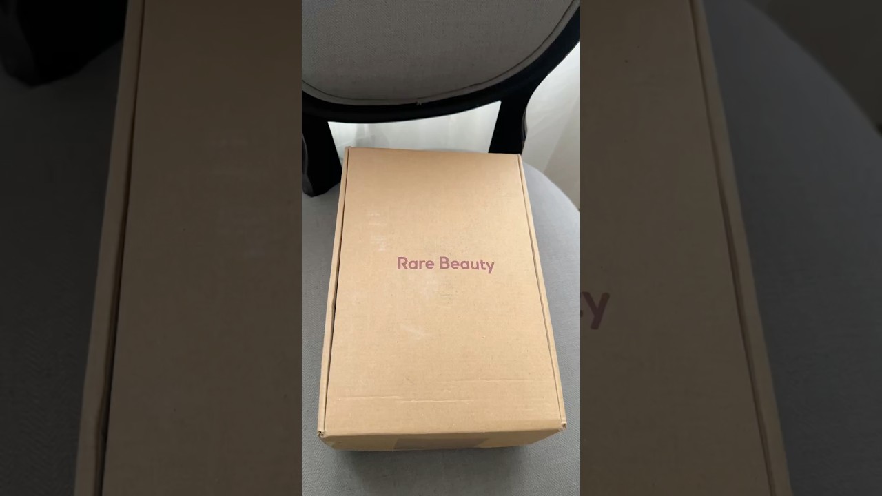Rare Beauty PR Unboxing 🎁 #rarebeauty #rarebeautyblush #rarebeautymakeup #unboxing #makeup #shorts