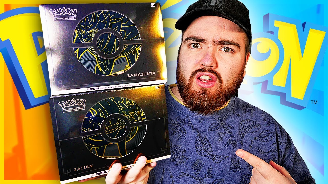 Opening the GOLDEN Pokemon Elite Trainer Box Plus! (x2!)