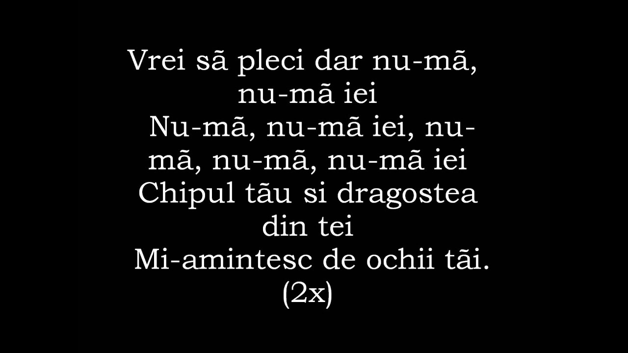 O-Zone: Numa Numa (Lyrics)