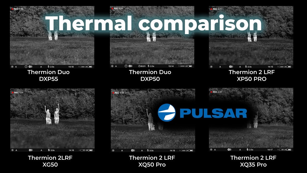Comparison of Pulsar Thermion 2 & Thermion Duo Thermal Rifle Scopes | Optics Trade In the Field