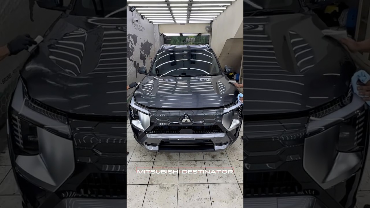 Mitsubishi Destinator  Grey Keren  #hdcarcareserpong Coating di Gading serpong