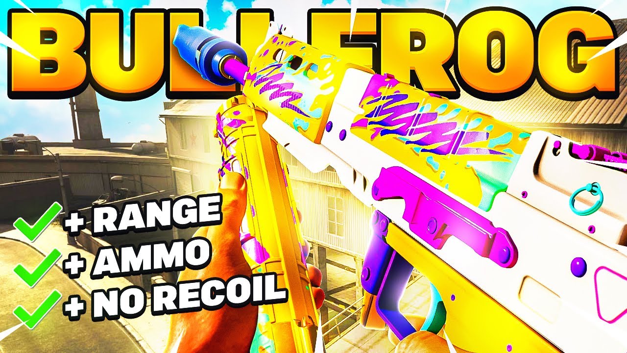 The BULLFROG checks all the boxes for a GREAT SMG ✅ [Best Bullfrog Class Setup Rebirth Island]
