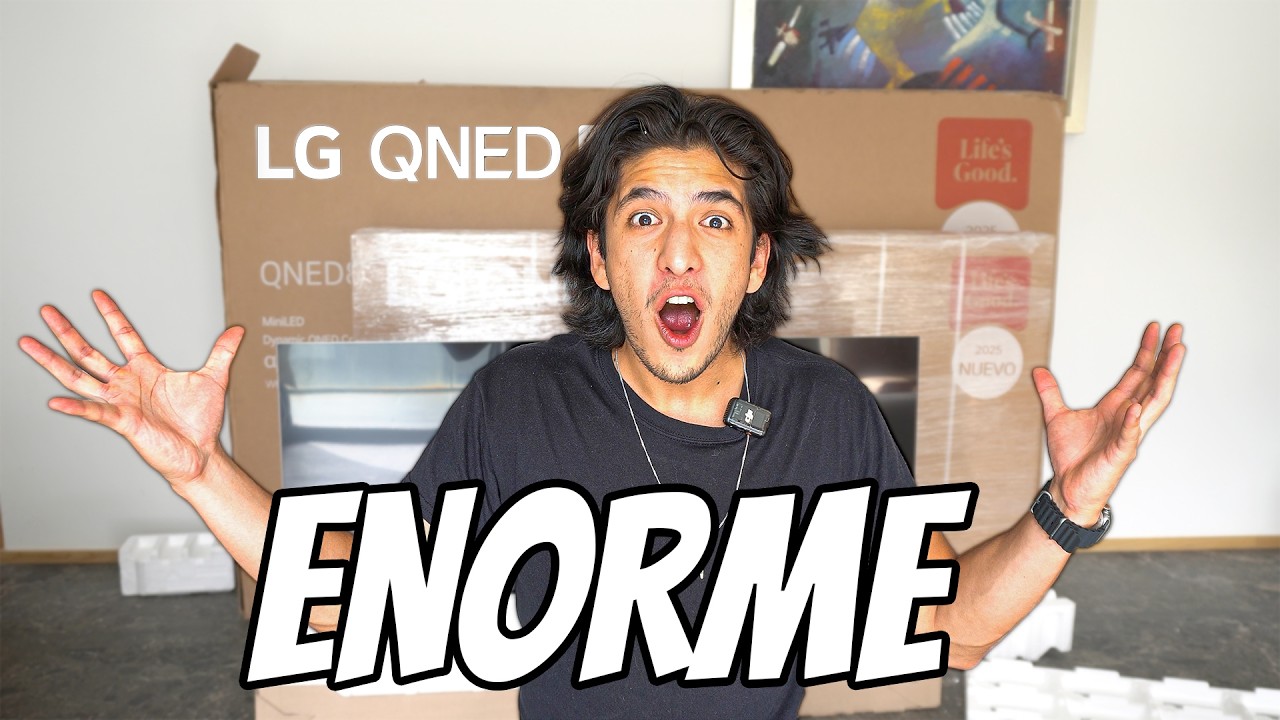 📺 UNBOXING LG OLED evo AI 65&rdquo; + QNED evo AI 75&rdquo; &mdash; TV 4K de 65&rdquo; y 75&rdquo; &iexcl;ENORMES en persona! 😱
