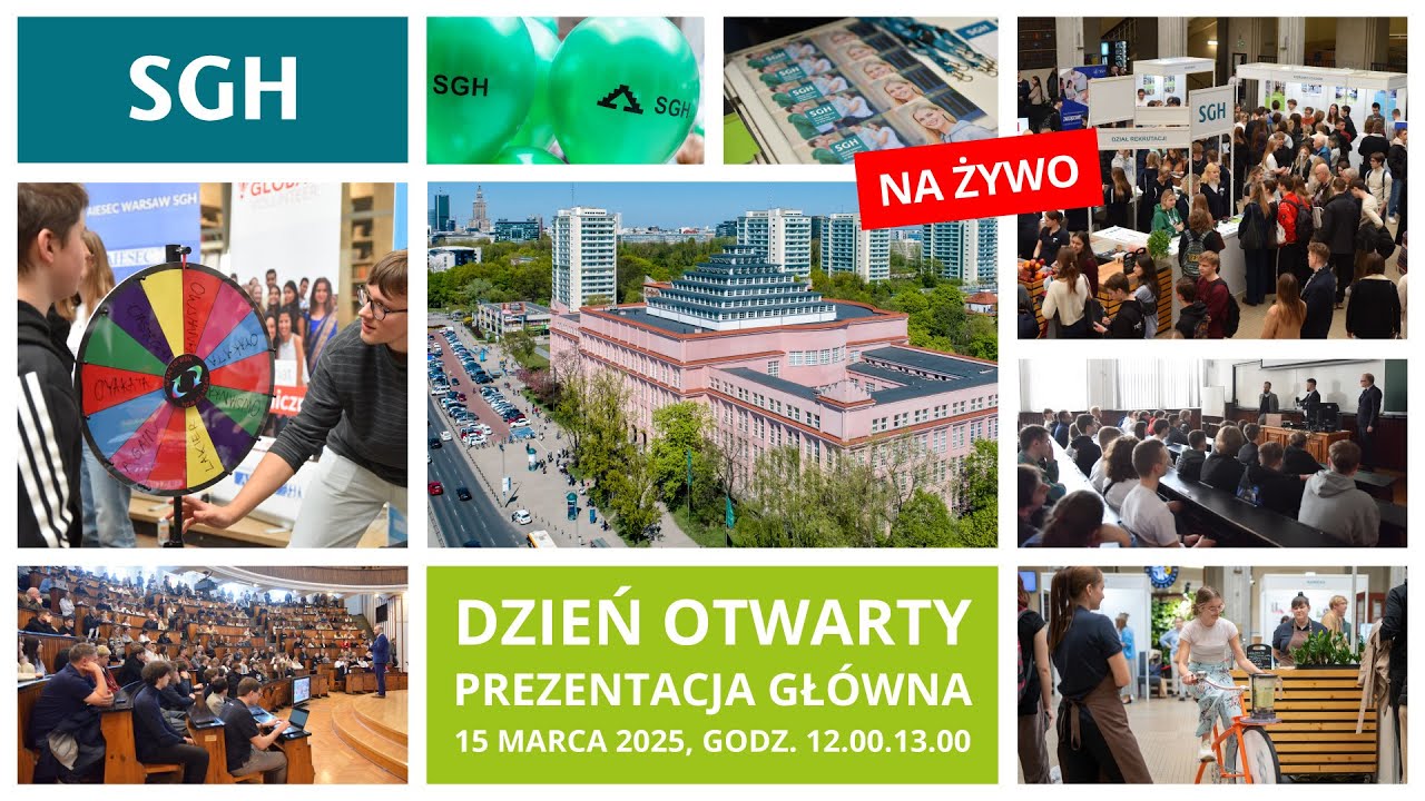 Dzień Otwarty SGH Online | wiosna 2025