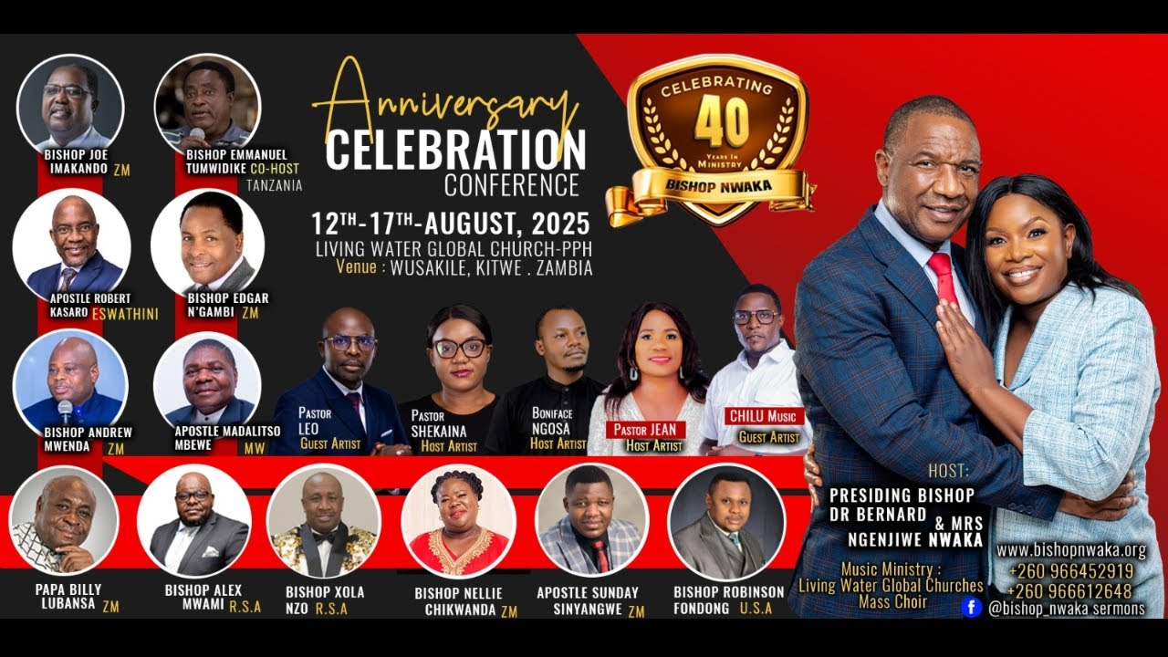 40th Celebrations | Day 1 | Session 2 | Bishop Robert Kasaro