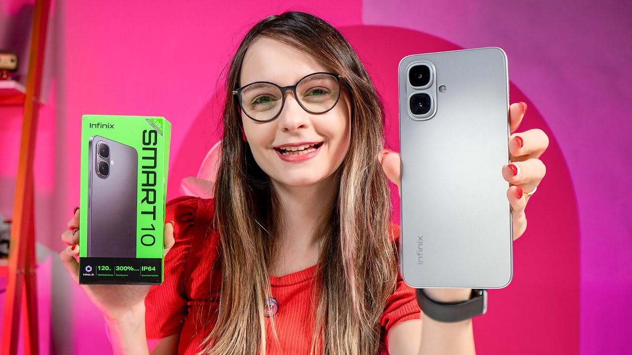 Infinix Smart 10 - SURPREENDENTE pelo PREÇO! Primeiras Impressões!