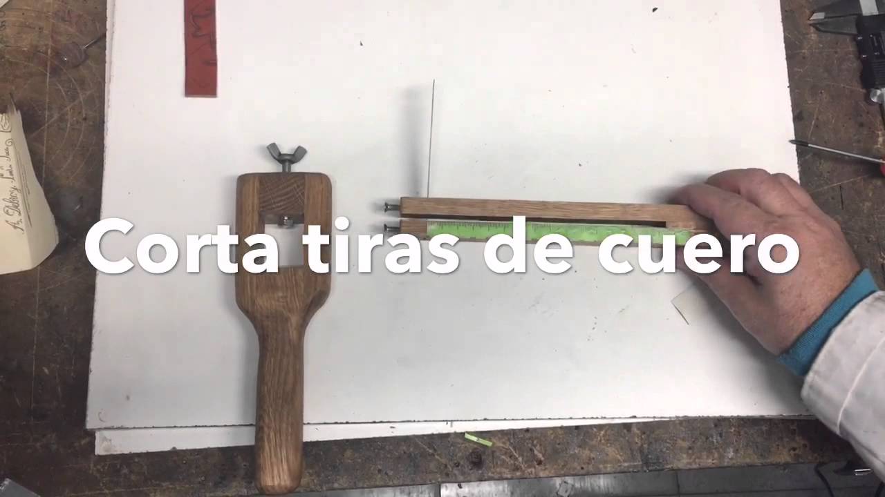 Corta tiras artesanal