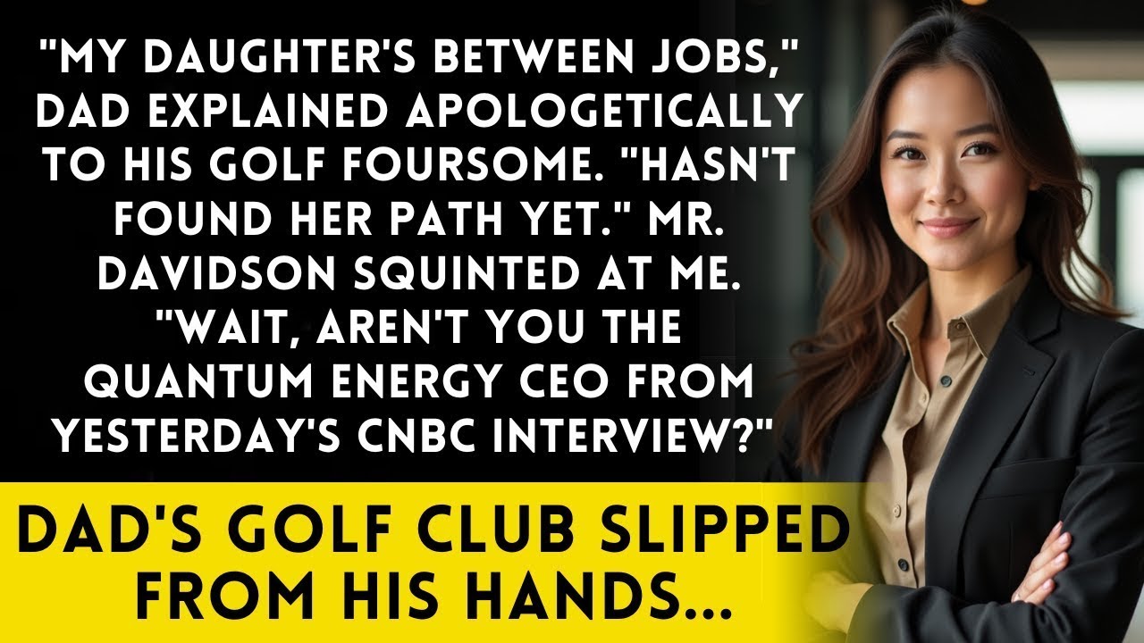 Dad Told His Golf Partners I'm Still Looking For Work—Then They Recognized Me From CNBC