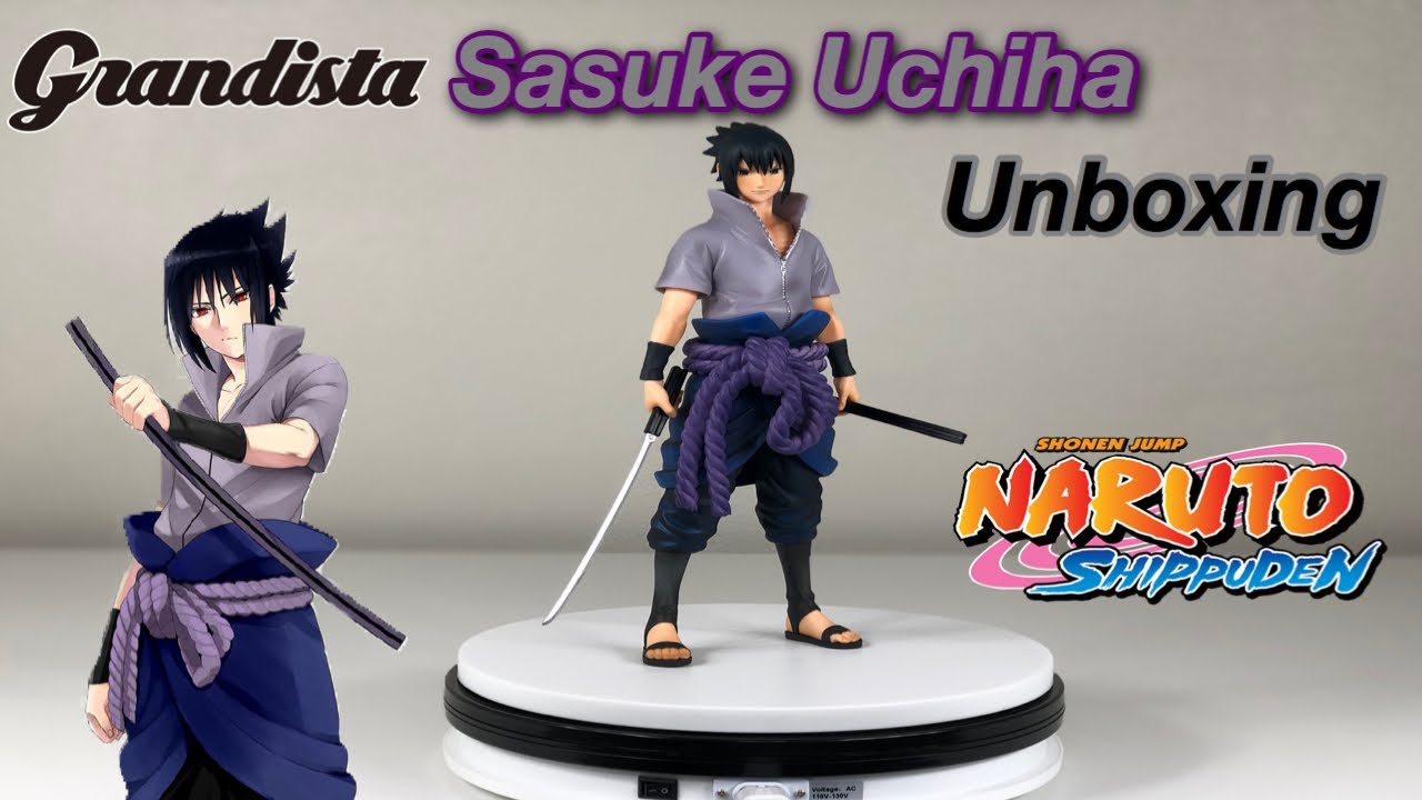Grandista Nero Sasuke Uchiha Figure/Statue Unboxing & Review Naruto Shippuden