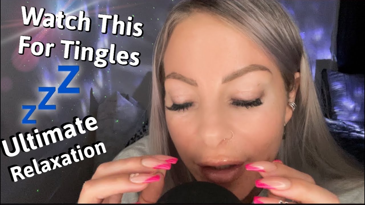 ASMR Gentle Delicate Mic Scratching + Relaxing Inaudible & Semi Inaudible Whispering 💤