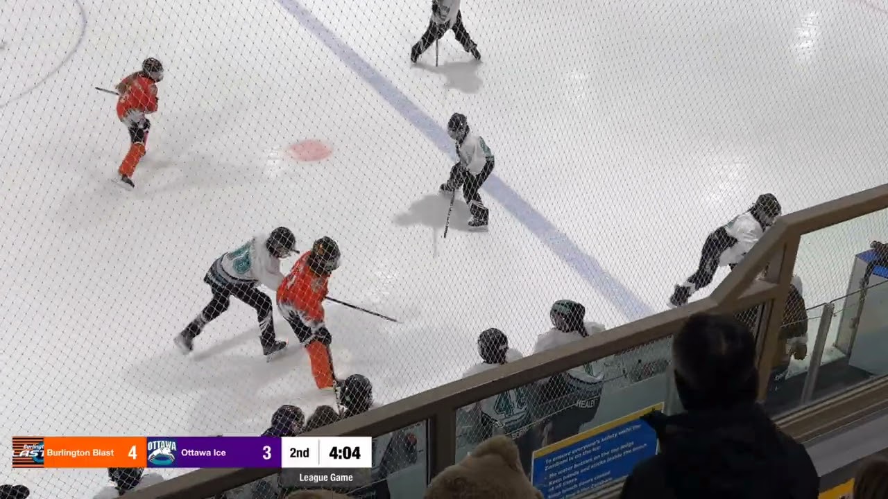 Ottawa Ice vs Burlington Blast January 11, 2026 (second period) recorded version