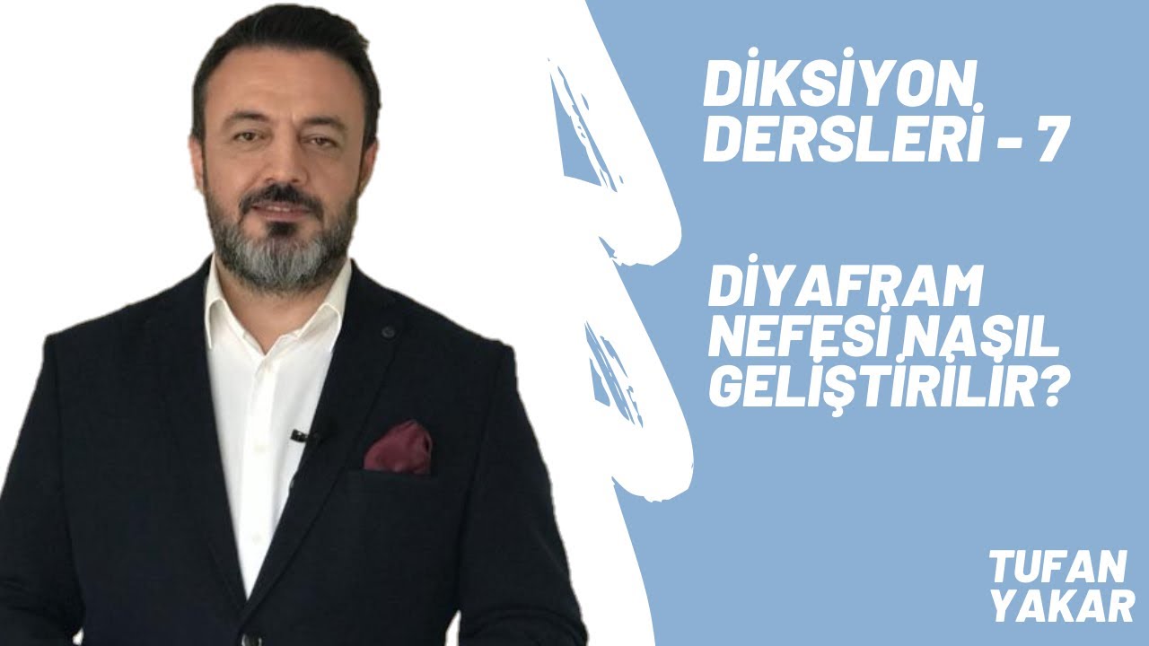 Diksiyon Eğitimi  | 7 - Diyafram nefesi nasıl geliştirilir?