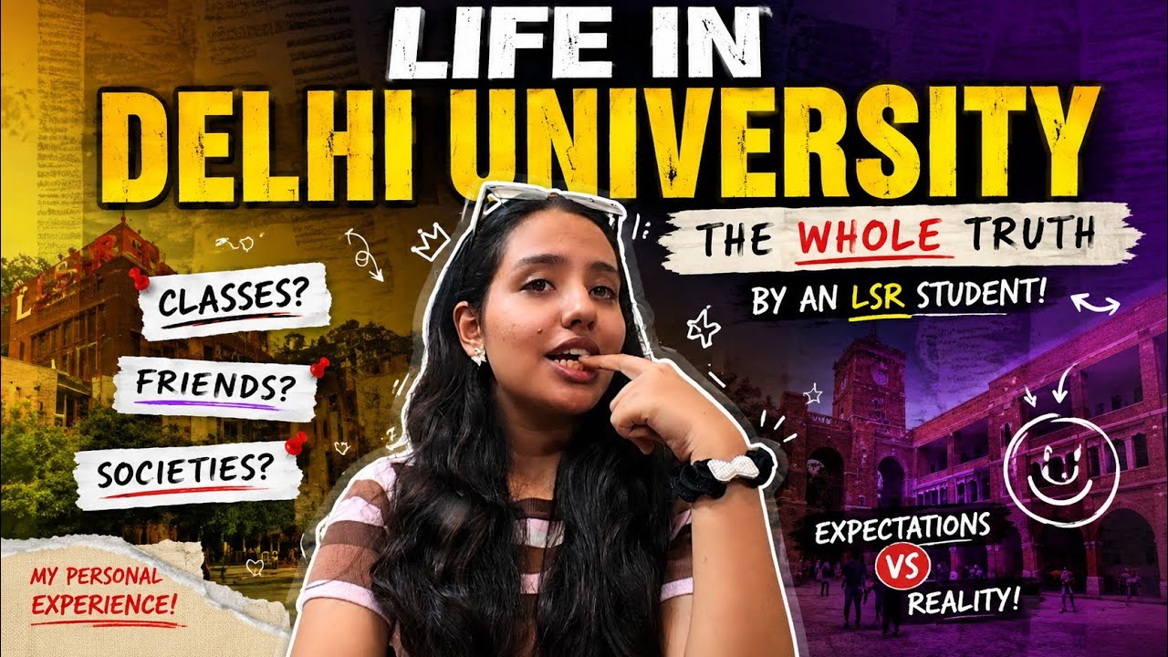 THE ULTIMATE DU COLLEGE GUIDE|What to expect from DELHI UNIVERSITY! The Whole Truth!?🤯