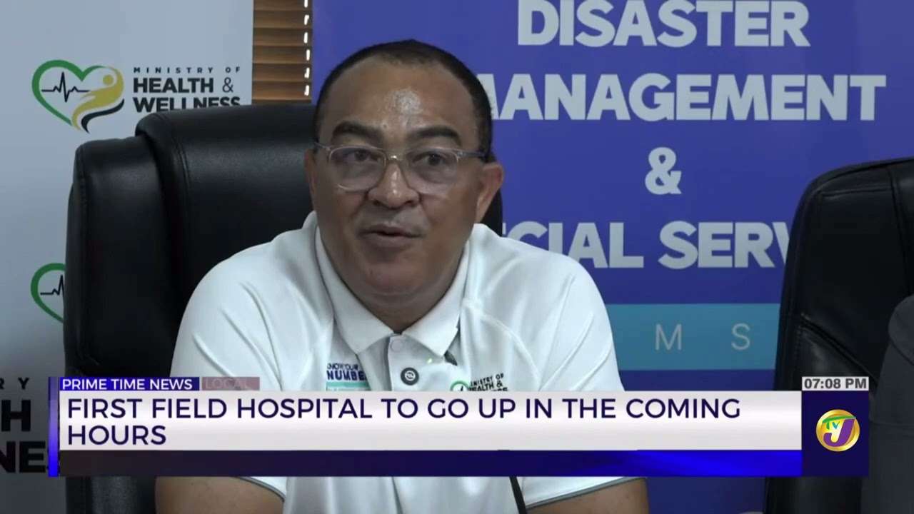 First Field Hospital to go up in the Coming Hours | TVJ News