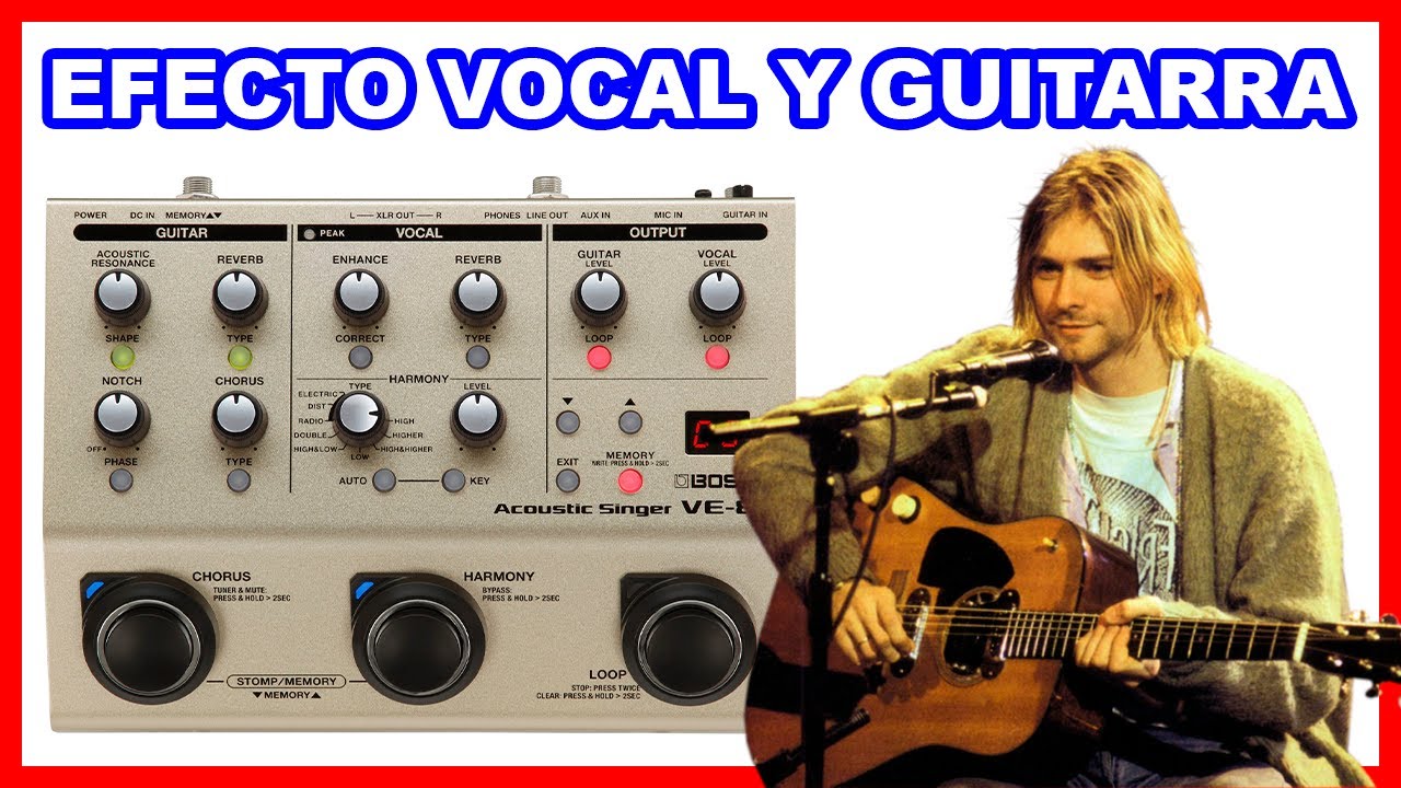 Guía Rápida (PRINCIPIANTES) Boss VE-8