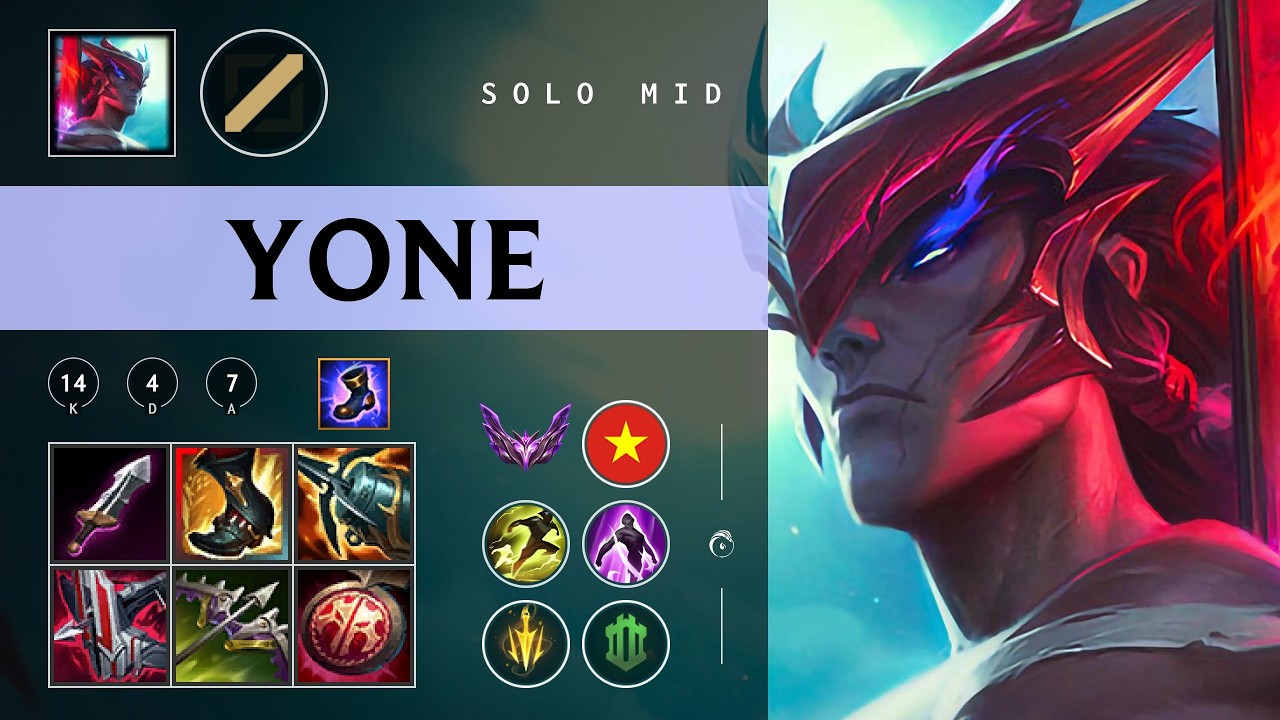 Yone Mid vs Anivia - VN Master Patch 26.04